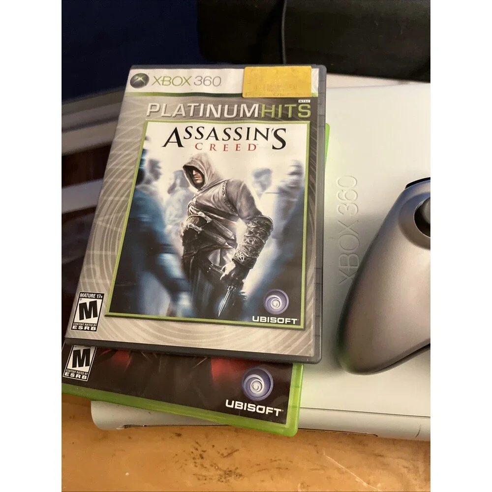 Xbox 360 Console 120GB Bundle OEM Controller Games HDMI Tested Lot